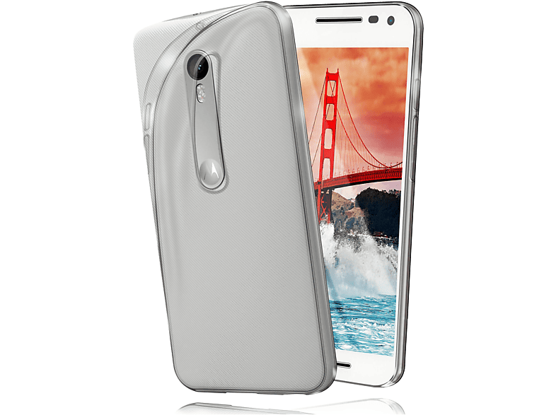 Motorola, G3, Aero Case, Backcover, MOEX Moto Crystal-Clear