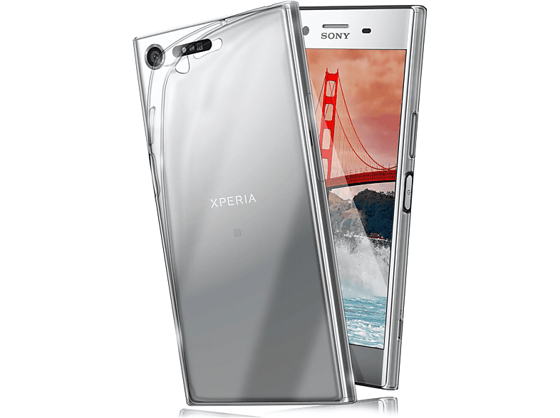 MOEX Aero Case, Backcover, Compact, Xperia XZ1 Crystal-Clear Sony