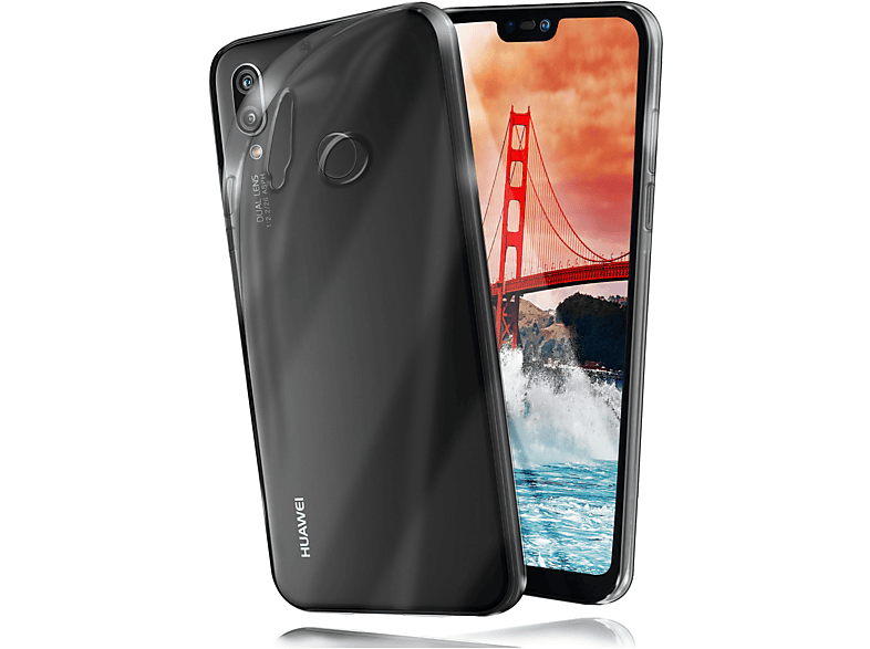 Aero Crystal-Clear Backcover, MOEX Huawei, Case, Lite, P20