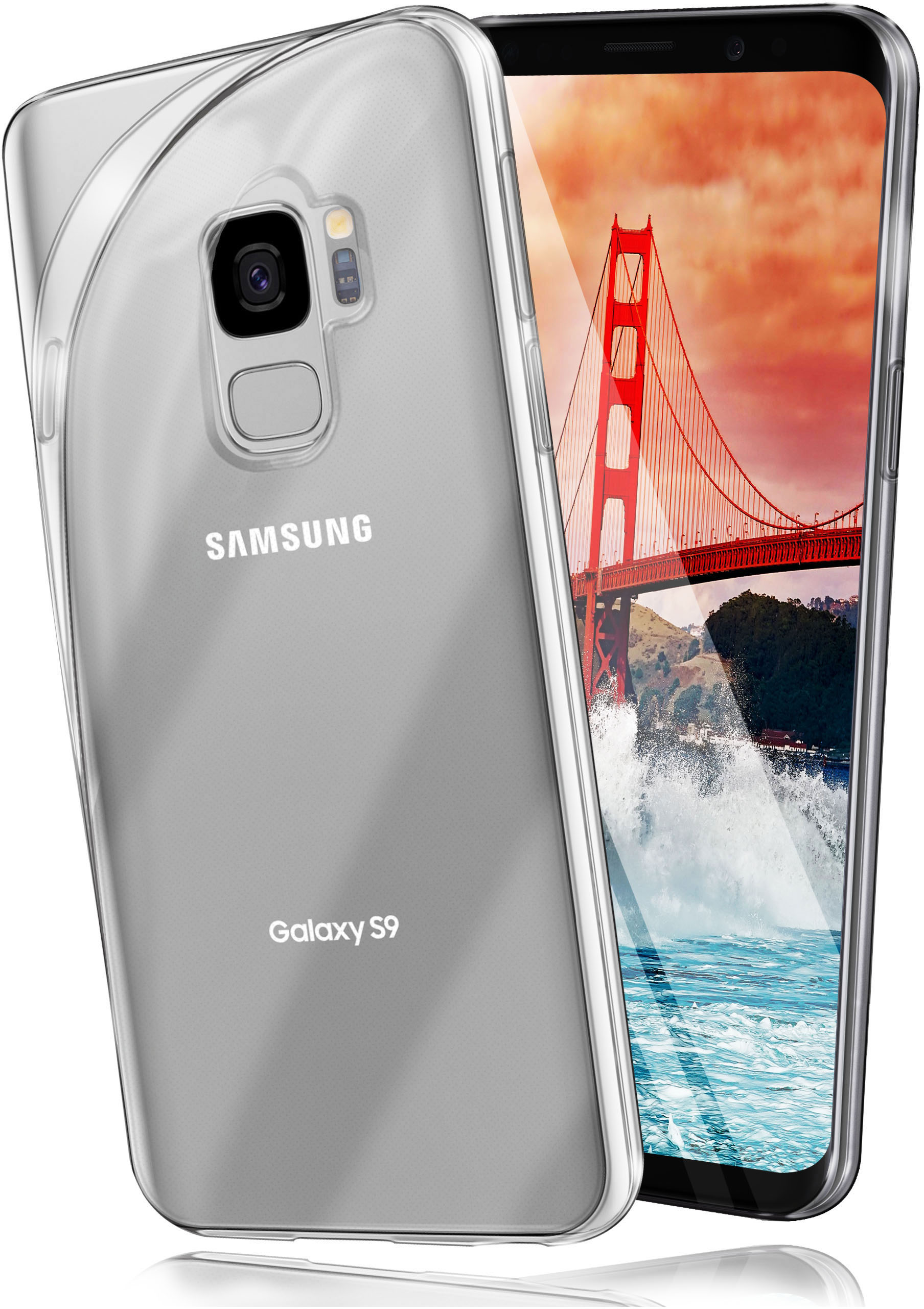 MOEX Aero Case, S9, Galaxy Samsung, Backcover, Crystal-Clear