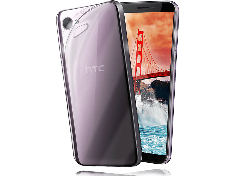 MOEX Aero Case, Backcover, HTC, Desire 12, Crystal-Clear