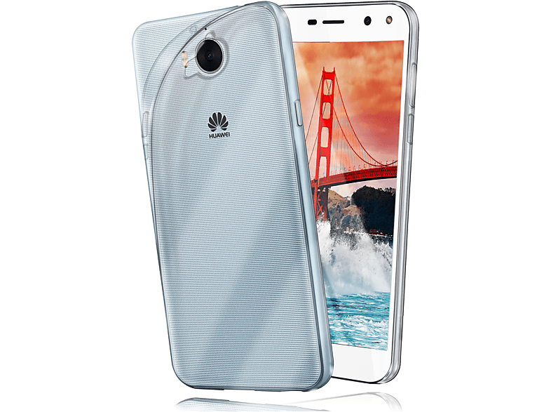 MOEX Aero Case, Backcover, (2017), Huawei, Crystal-Clear Y6