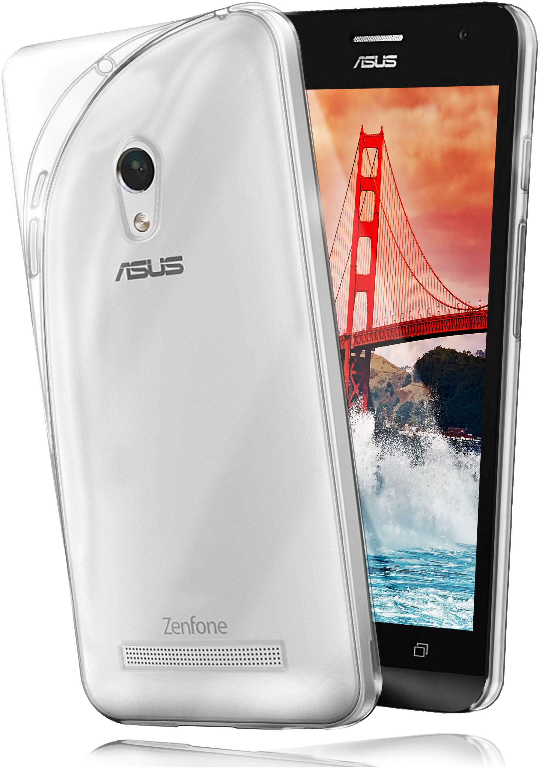 Crystal-Clear Zenfone Aero Backcover, (2014), ASUS, Asus Case, 5 MOEX