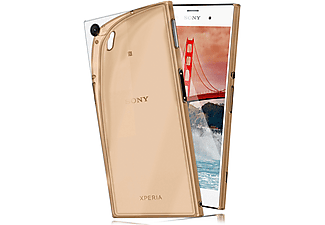 MOEX Aero Case, Backcover, Sony, Xperia Z2, Chrome-Gold