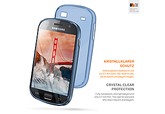 MOEX Aero Case, Backcover, Samsung, Galaxy S / S Plus, Sky-Blue