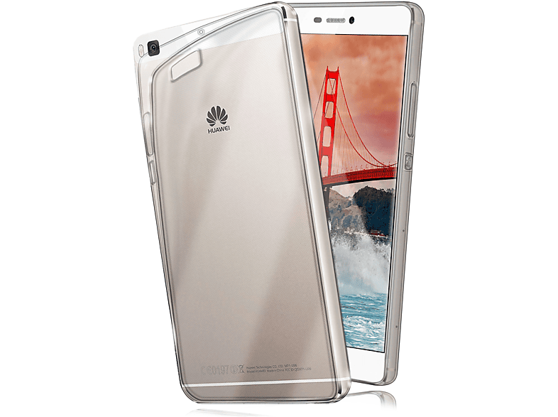 Aero Crystal-Clear Backcover, P8, Huawei, Case, MOEX