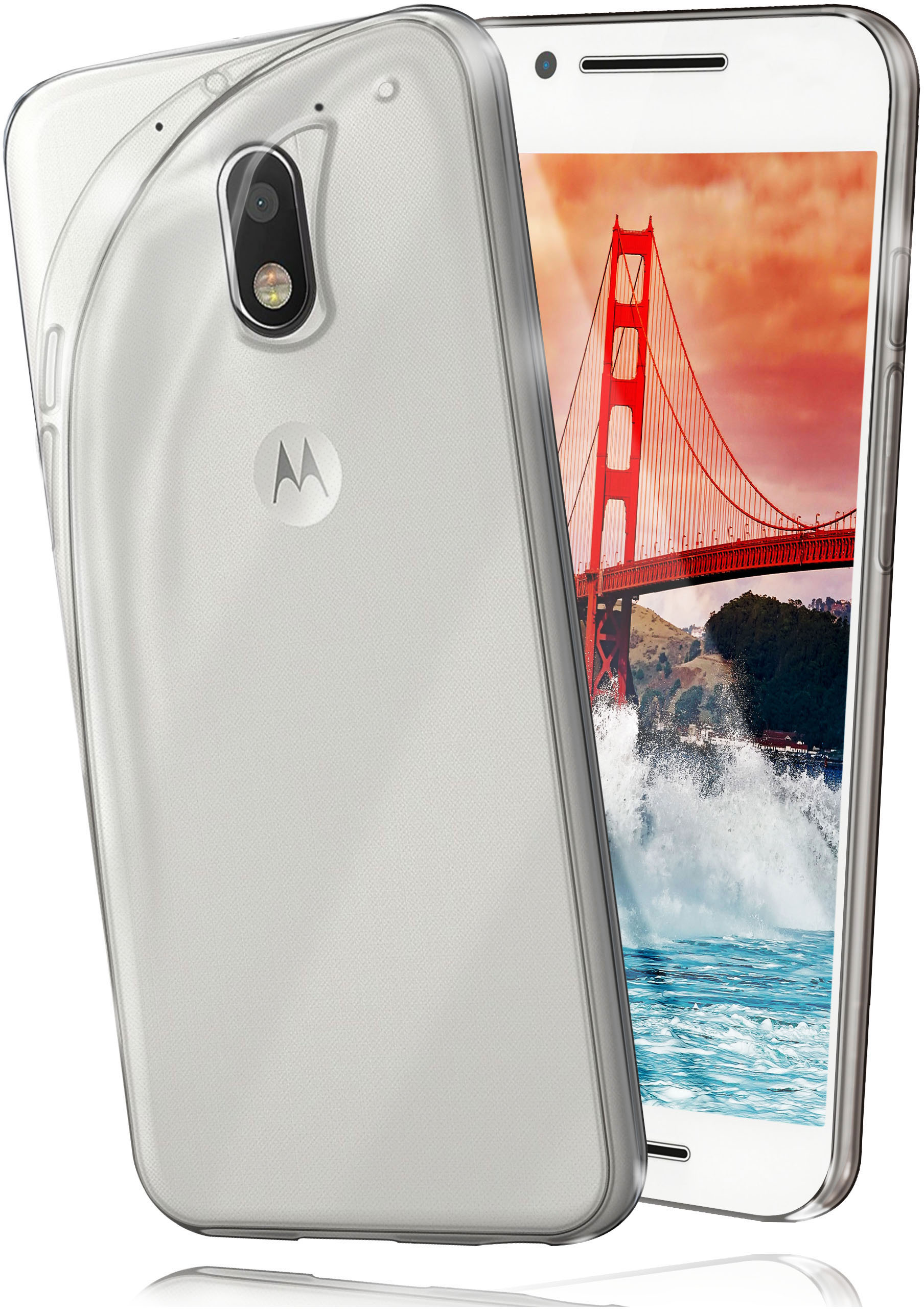MOEX Aero Case, Moto Motorola Backcover, Lenovo, Crystal-Clear E3
