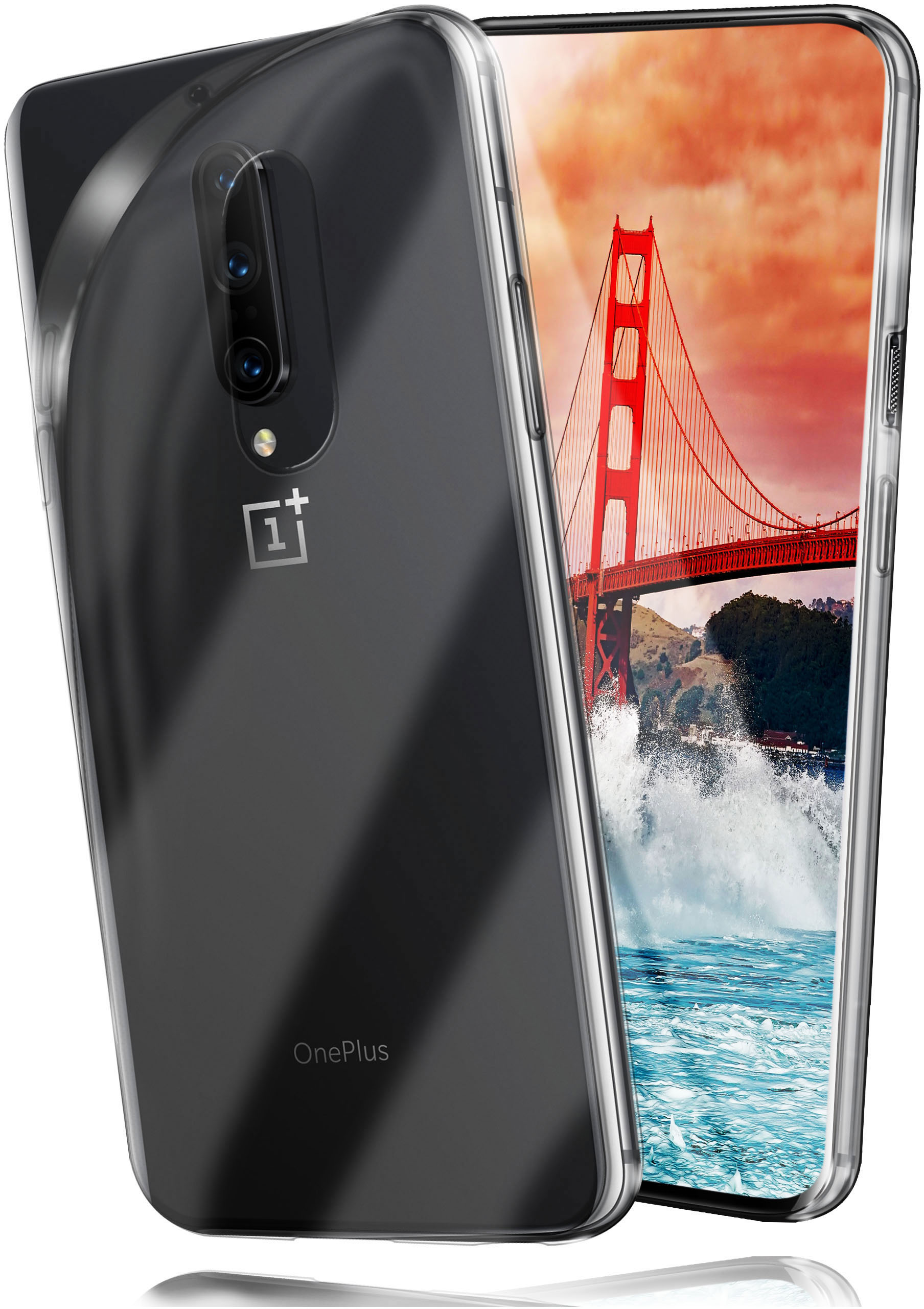 Case, Backcover, 7 OnePlus, Aero Crystal-Clear Pro, MOEX