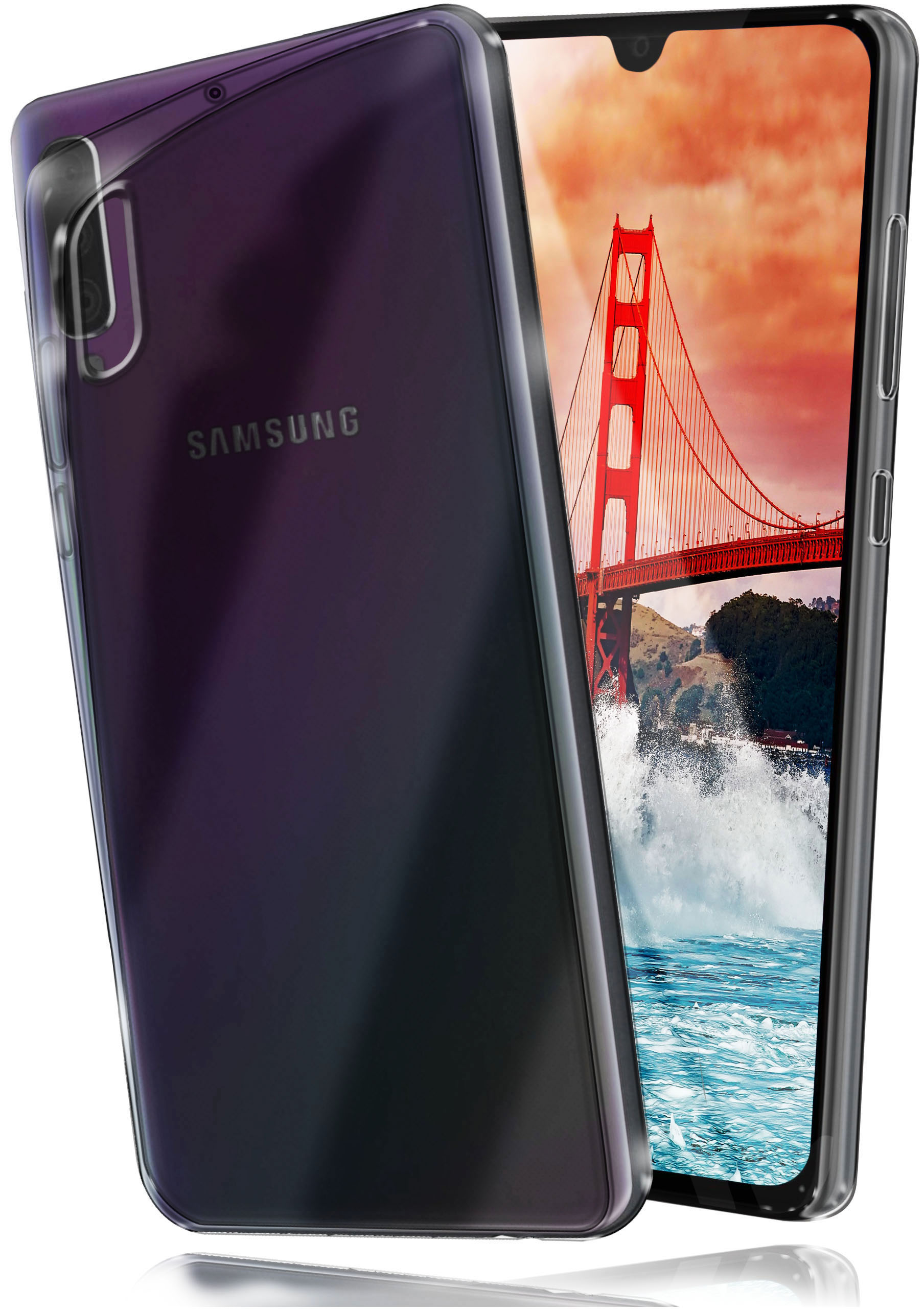 Backcover, Samsung, Aero Galaxy A40, MOEX Case, Crystal-Clear