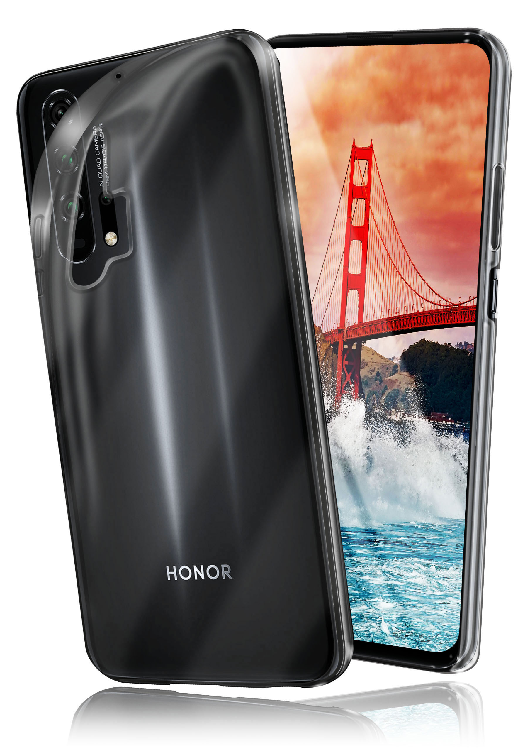 MOEX Aero Case, 20 Backcover, Honor, Crystal-Clear Pro,