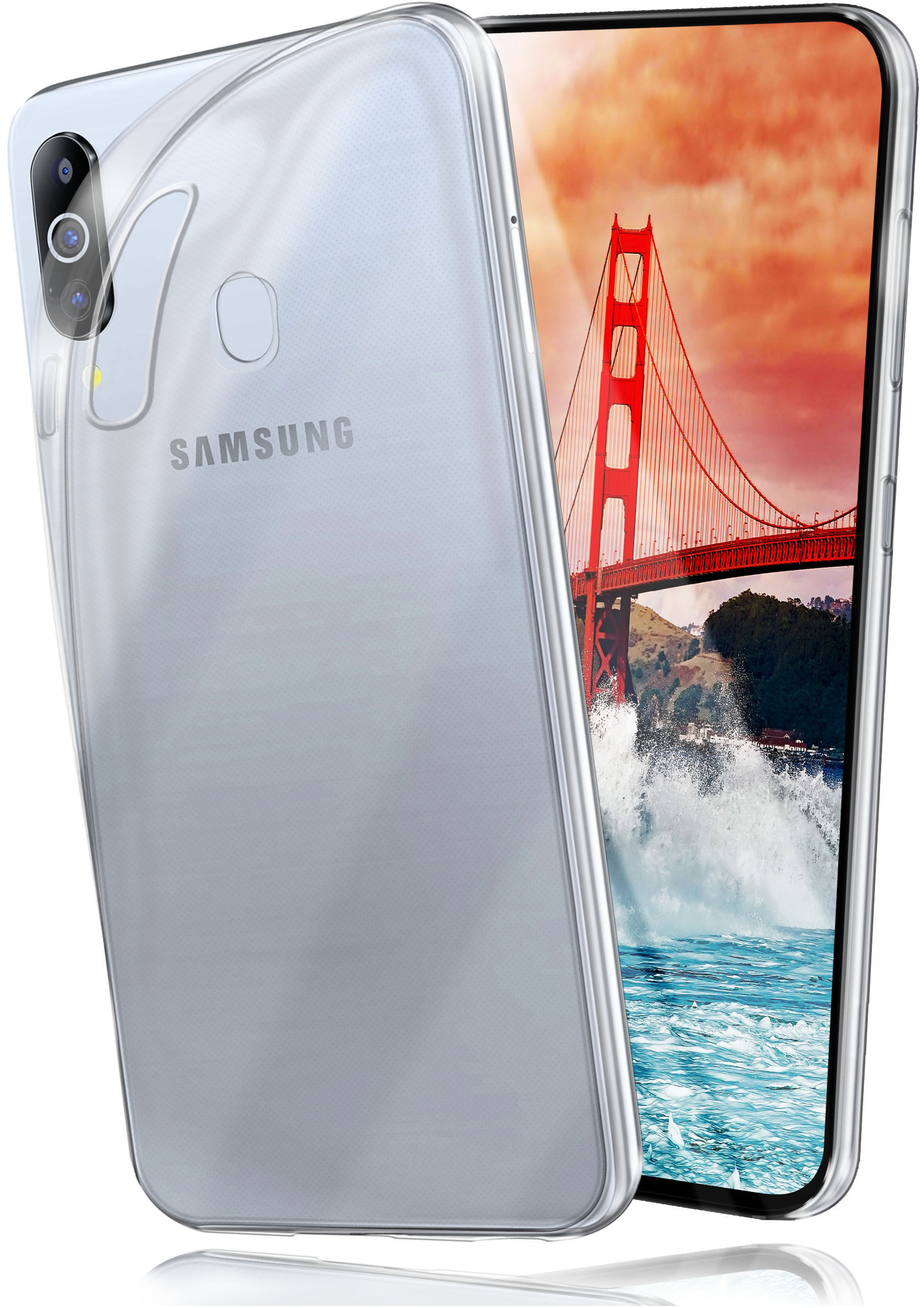 M40, Crystal-Clear Samsung, Case, Backcover, Aero MOEX Galaxy