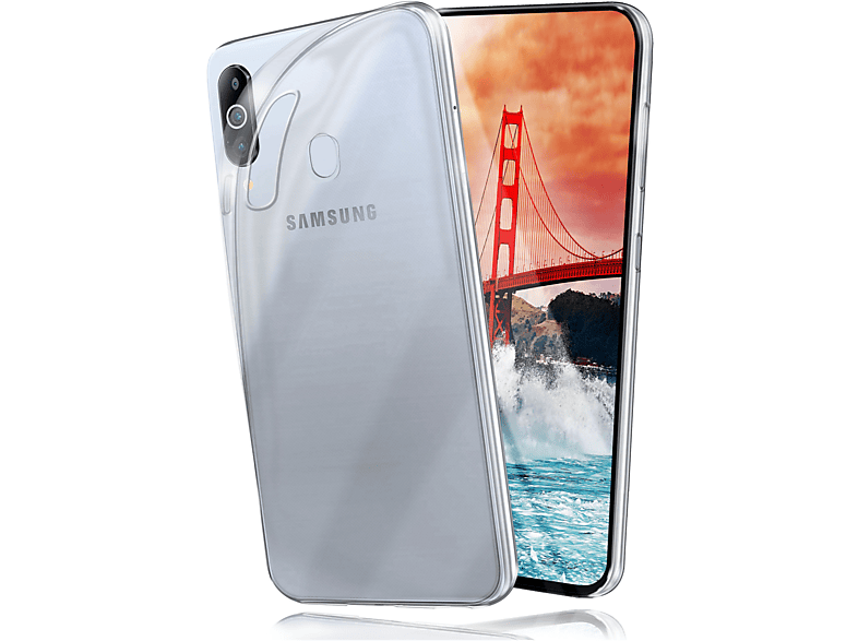Aero Samsung, Galaxy Crystal-Clear Backcover, Case, M40, MOEX