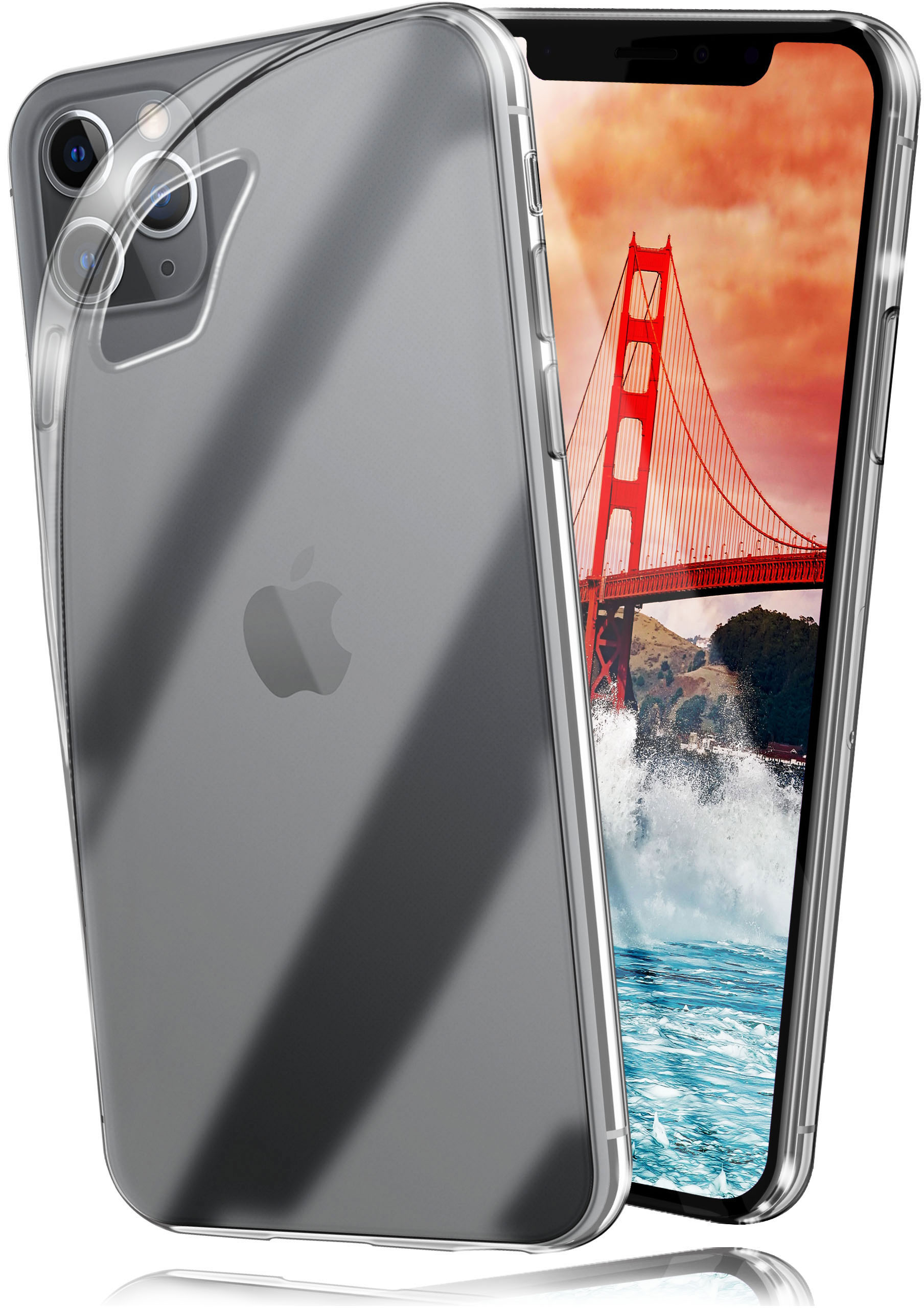 Backcover, iPhone MOEX Crystal-Clear Apple, Aero 11 Case, Pro,
