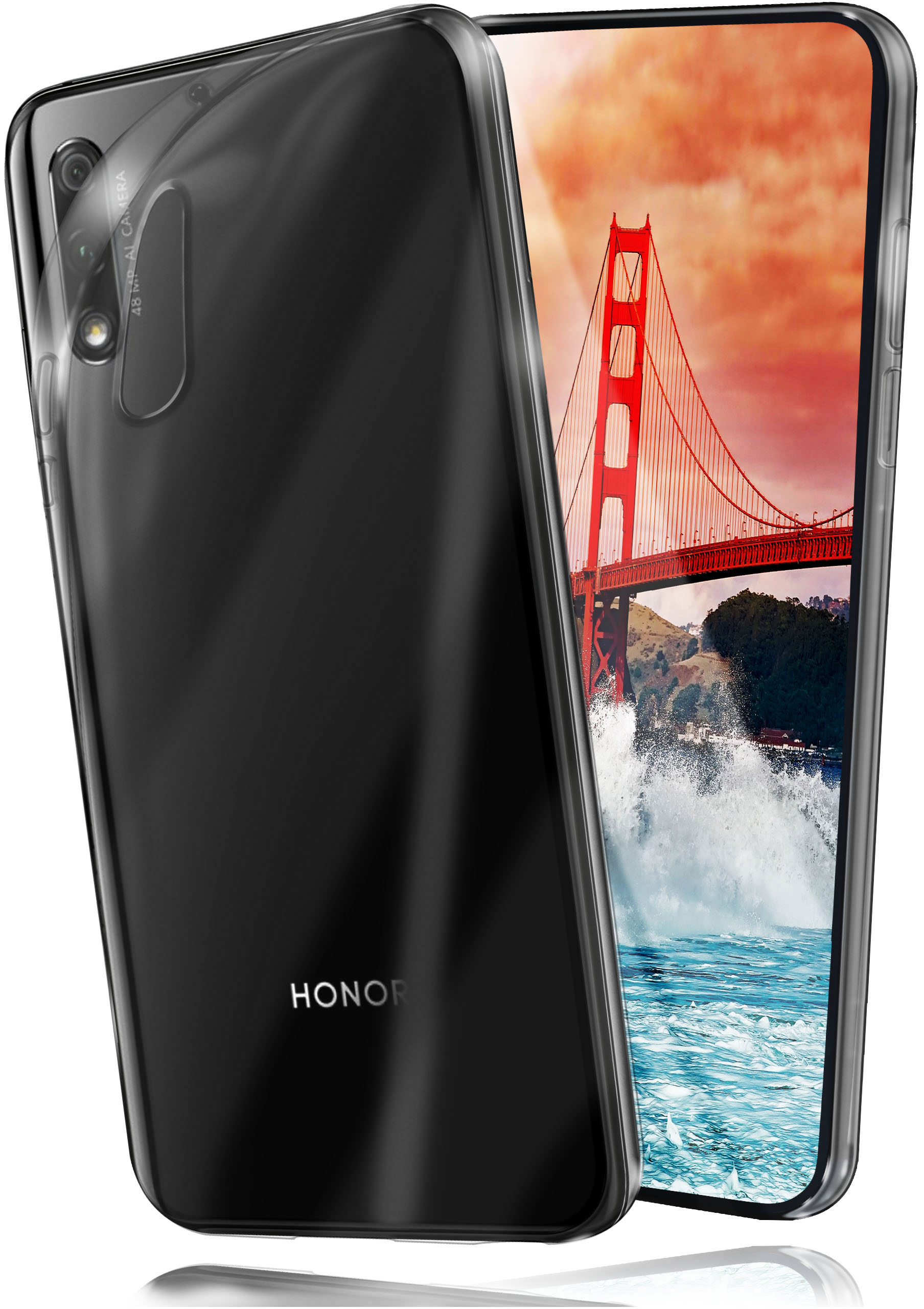 MOEX Aero Case, 9X Backcover, Honor, Crystal-Clear Pro
