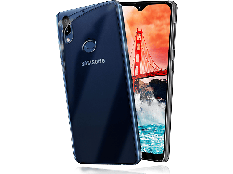 Backcover, Crystal-Clear Galaxy A10s, Samsung, Case, MOEX Aero