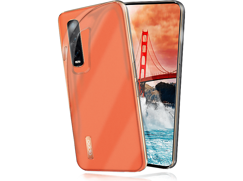 MOEX Aero Case, Backcover, Oppo, Crystal-Clear Find X2 Pro