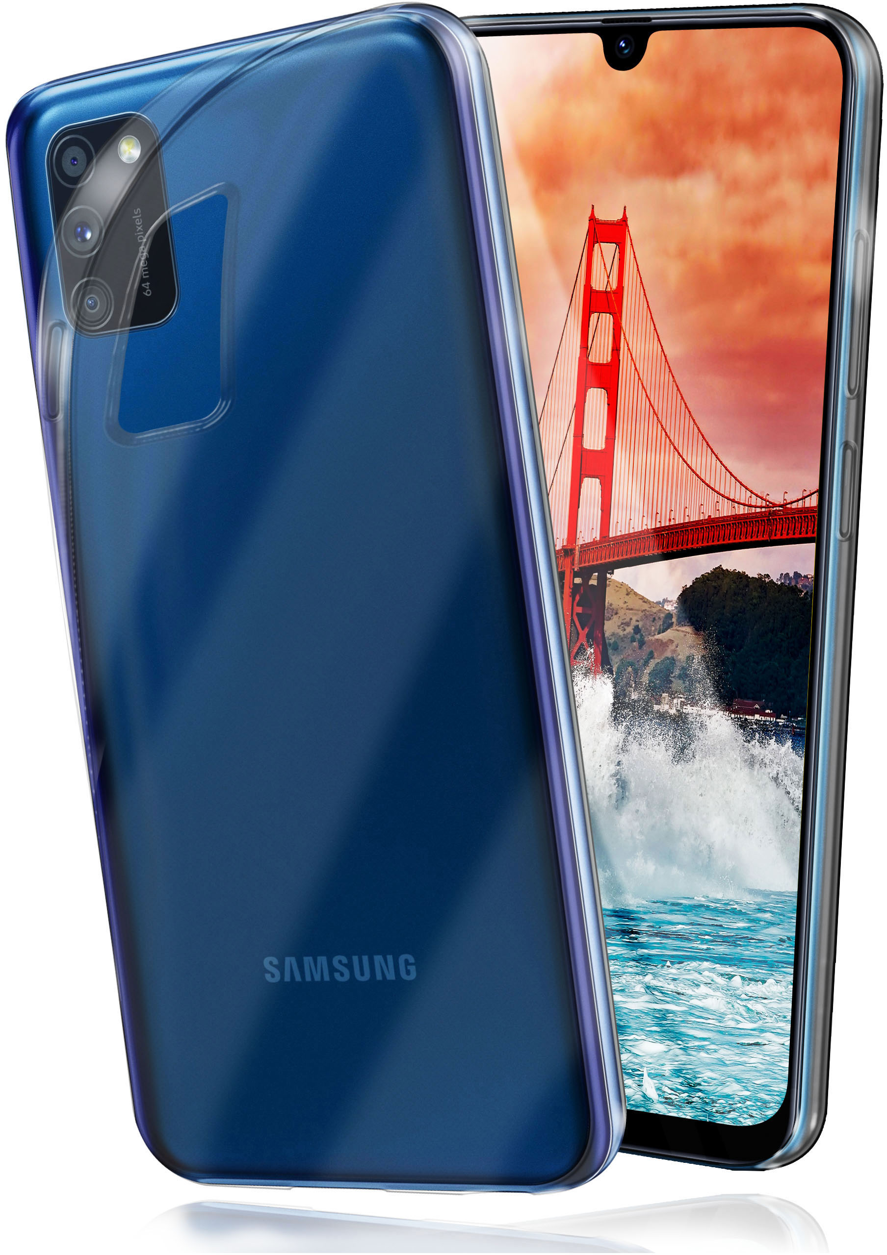 MOEX Aero Case, Backcover, A41, Samsung, Crystal-Clear Galaxy