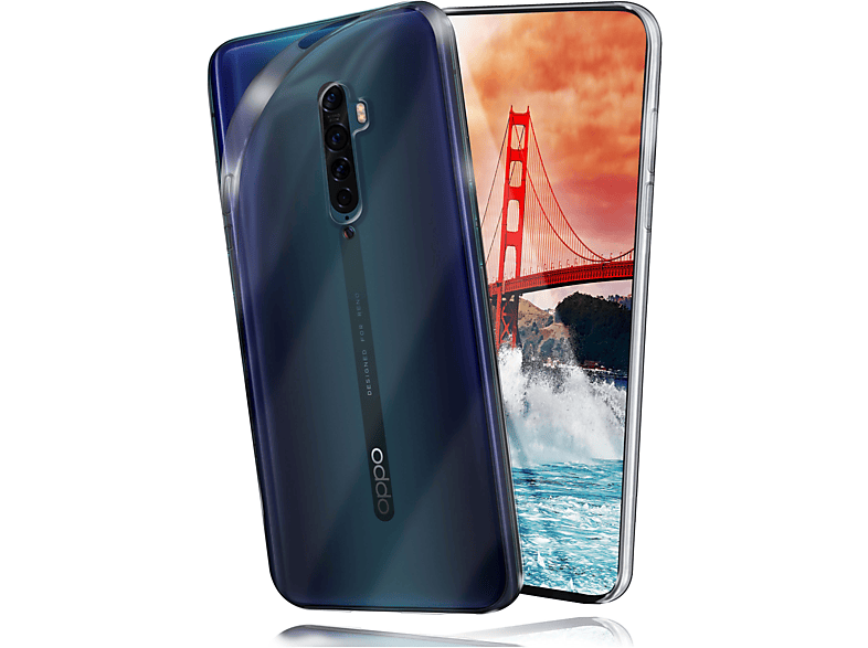 Backcover, Crystal-Clear Case, MOEX Reno2, Oppo, Aero