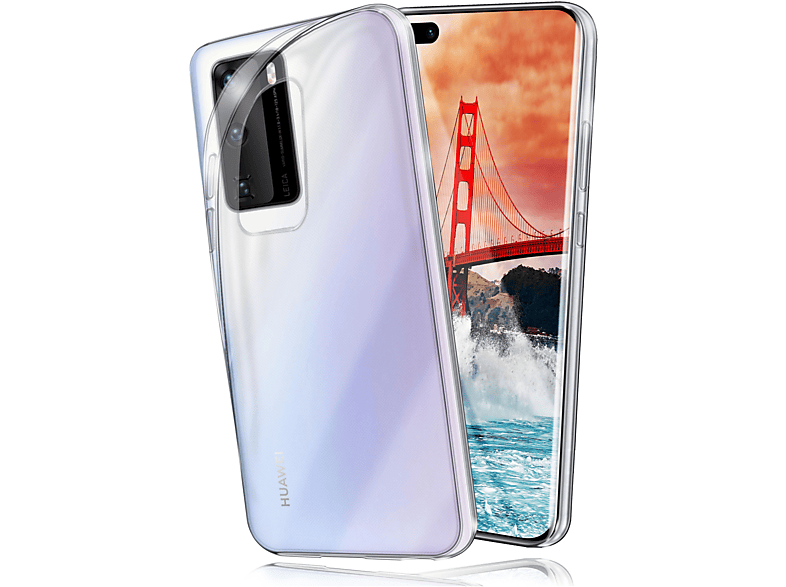 MOEX Aero Case, Backcover, Huawei, P40, Crystal-Clear