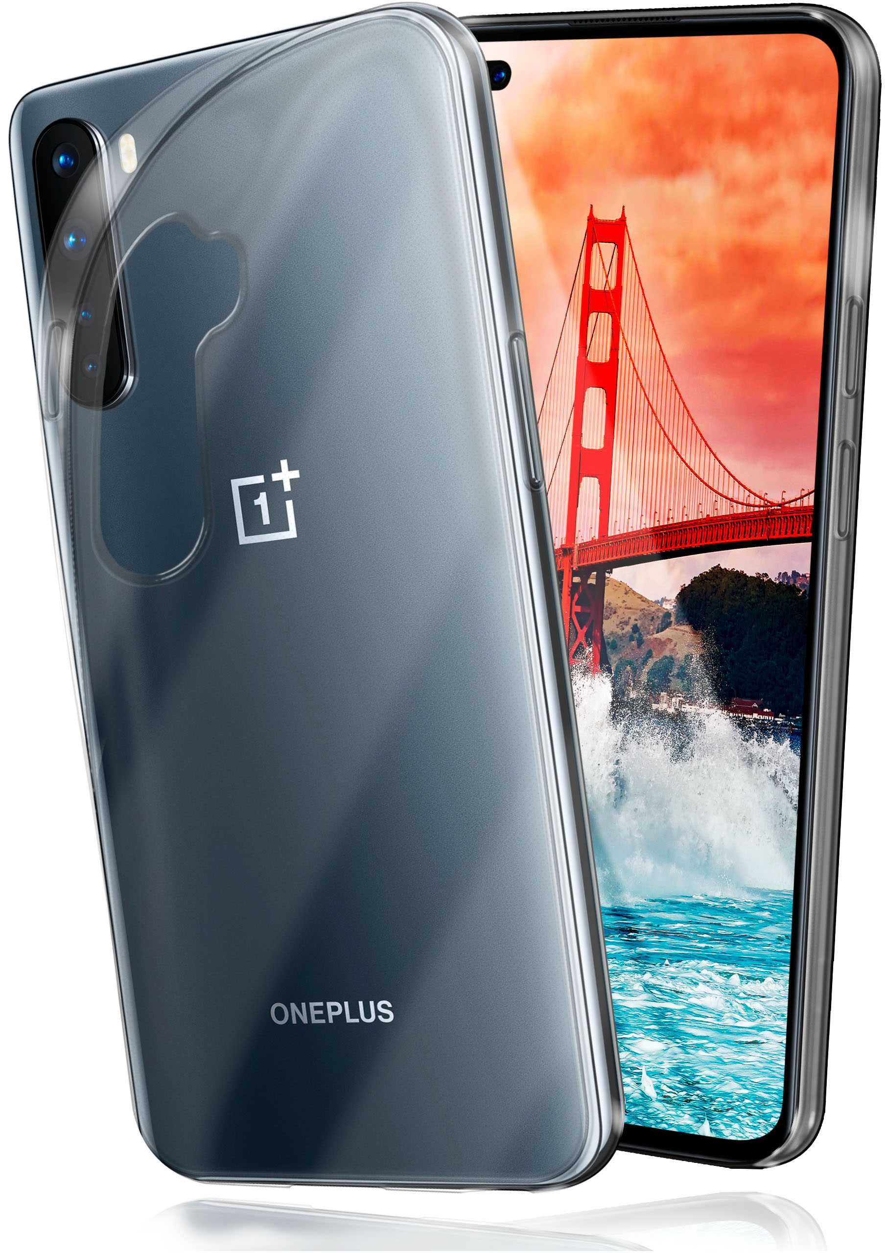 MOEX Aero Case, OnePlus, Crystal-Clear Backcover, Nord