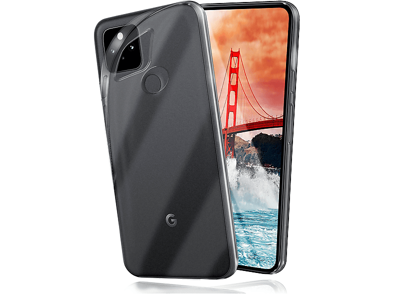 MOEX Aero Case, Backcover, Google, Pixel 5, Crystal-Clear