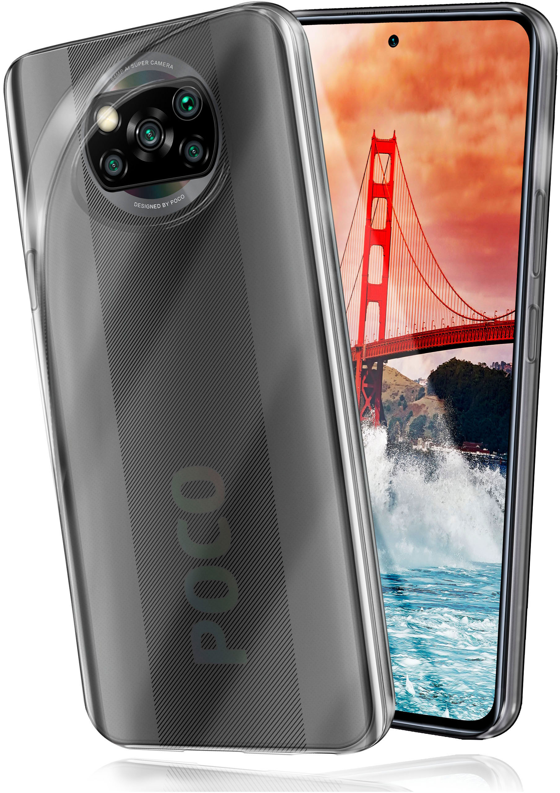 Xiaomi, / Aero Backcover, Pro, Poco NFC X3 Crystal-Clear Case, X3 MOEX