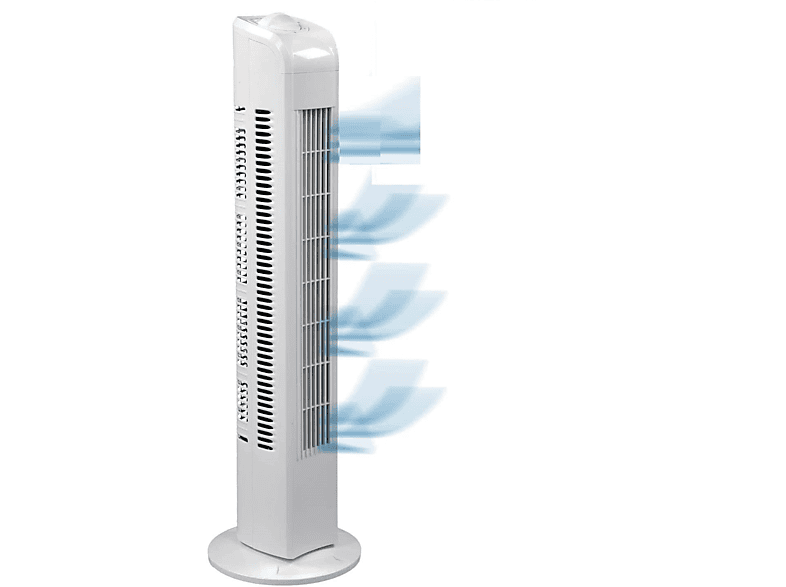 LIFETIME AIR Interior Turmventilator weiß (50 Watt)