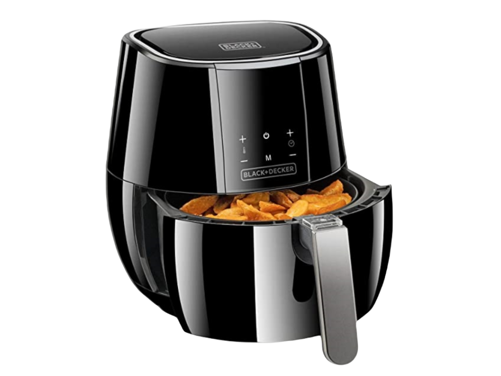 Freidora sin aceite - ES9730020B BLACK+DECKER, 1500 W, Negro