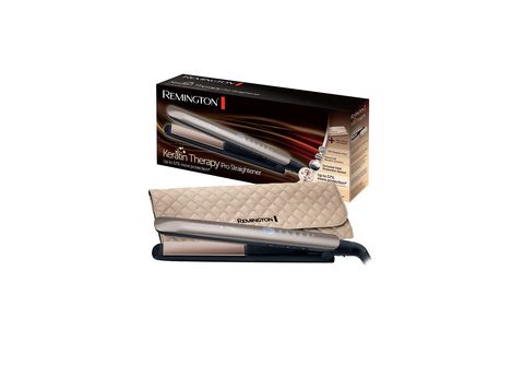 Planchas Alisadoras de Pelo - REMINGTON Plancha para el Pelo Remington  Keratin Therapy Pro S8590/ Gris, 46 W, 230 °C, Gris