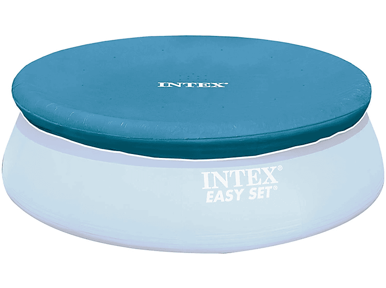 INTEX INTEX 28022 - Abdeckplane für Easy Set Pools Ø 366cm Pool Zubehör, schwarz
