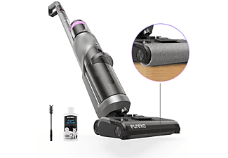 EUREKA NEW500 3-in-1 Akkusauger , Nass- und Trockensauger, Schwarz/Silber