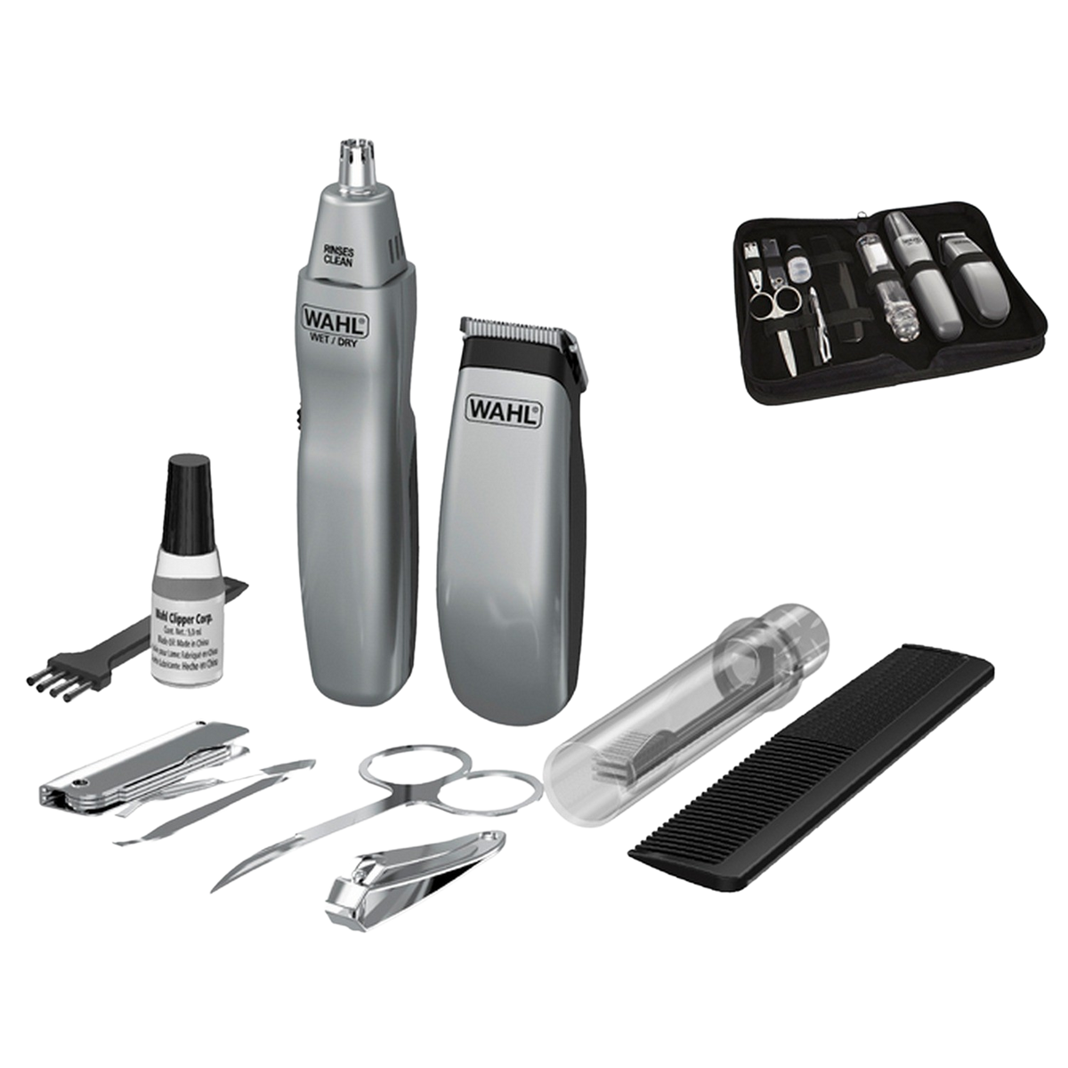 Barbero - 9962-1816 (SET COMP) WAHL, Plateado