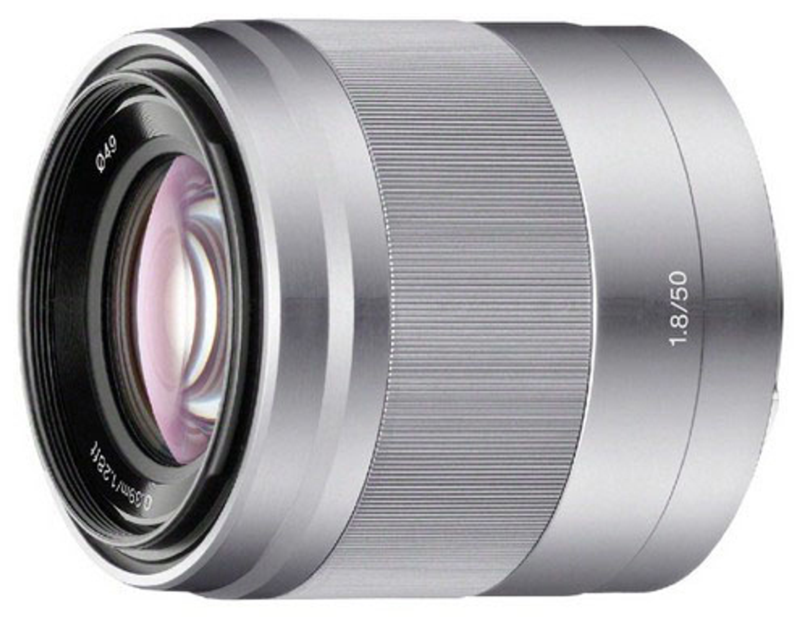 SONY SEL 50 F 18 OSS, f/1.8 E-Mount, mm 50 Sony Silber) - für (Objektiv Circulare Blende