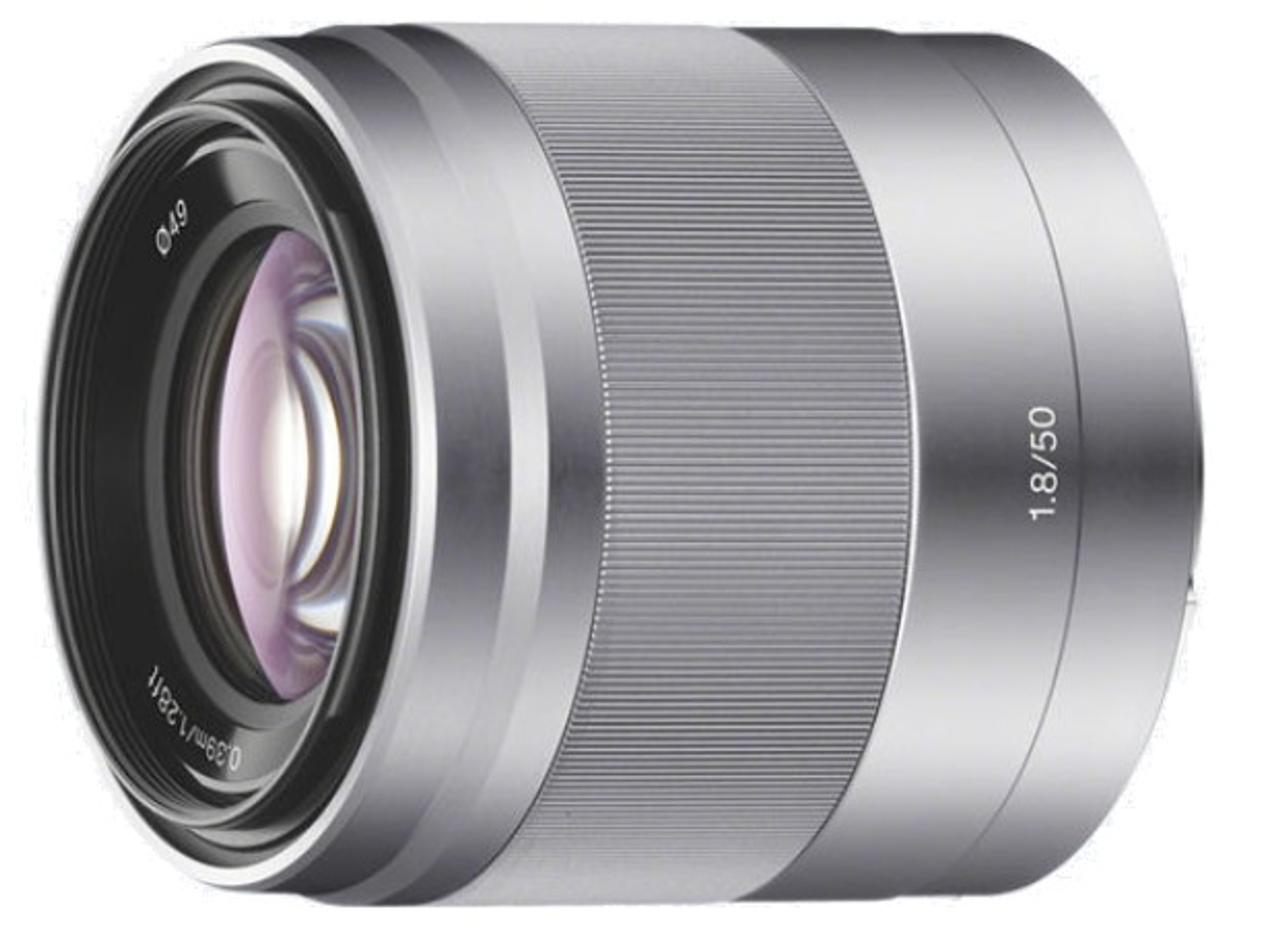 SONY SEL 50 F 18 Sony mm E-Mount, Circulare Blende OSS, 50 (Objektiv - f/1.8 für Silber)