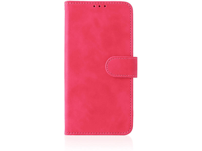 KÖNIG DESIGN Book Case, Bookcover, Xiaomi, Redmi Note 11 / Note 11S Global, Rosa Rot