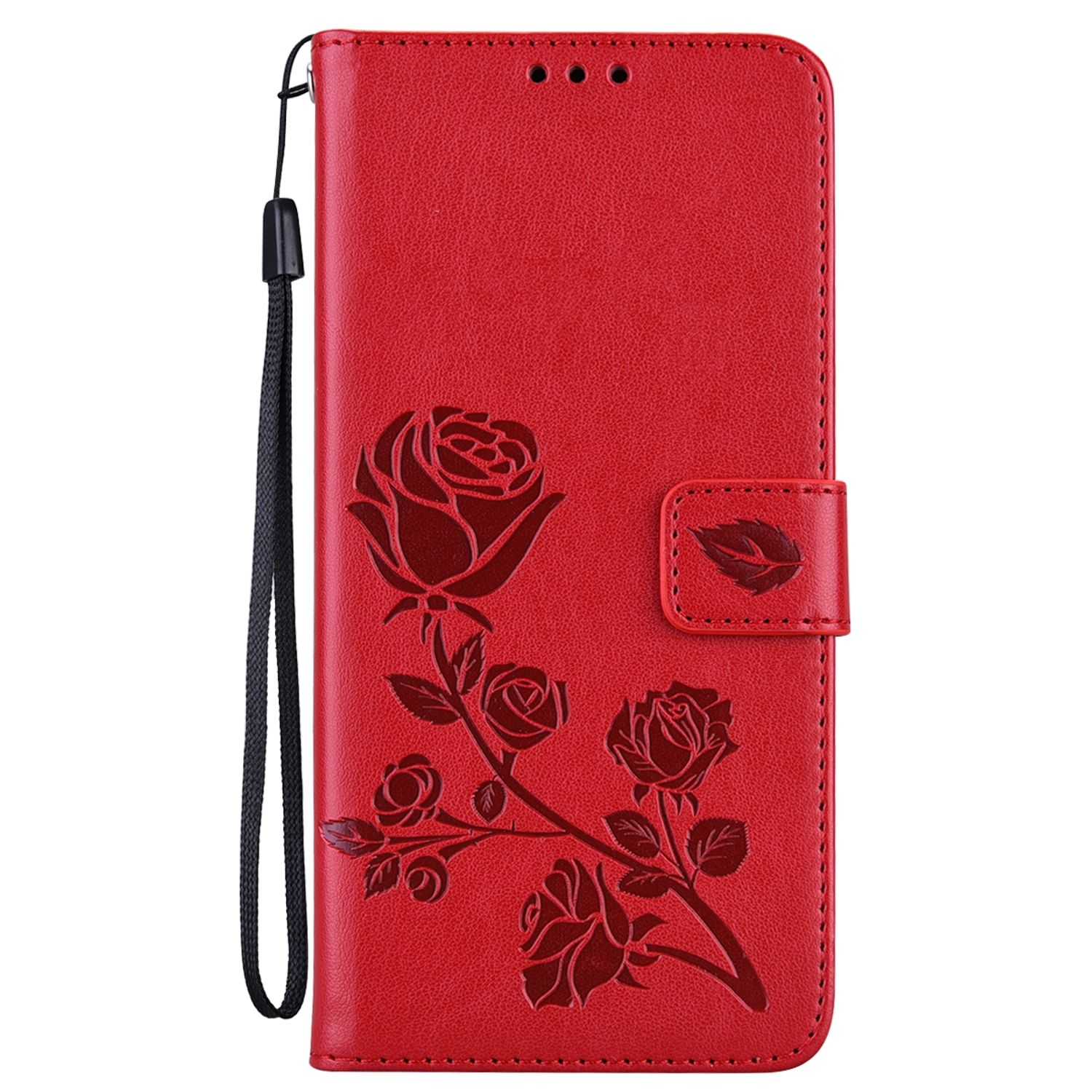 KÖNIG DESIGN Bookcover, Case, Samsung, 5G, A33 Book Galaxy Rot