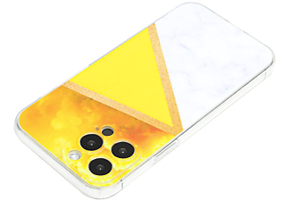 KÖNIG DESIGN Case, Backcover, Apple, iPhone 13 Pro Max, Gelb