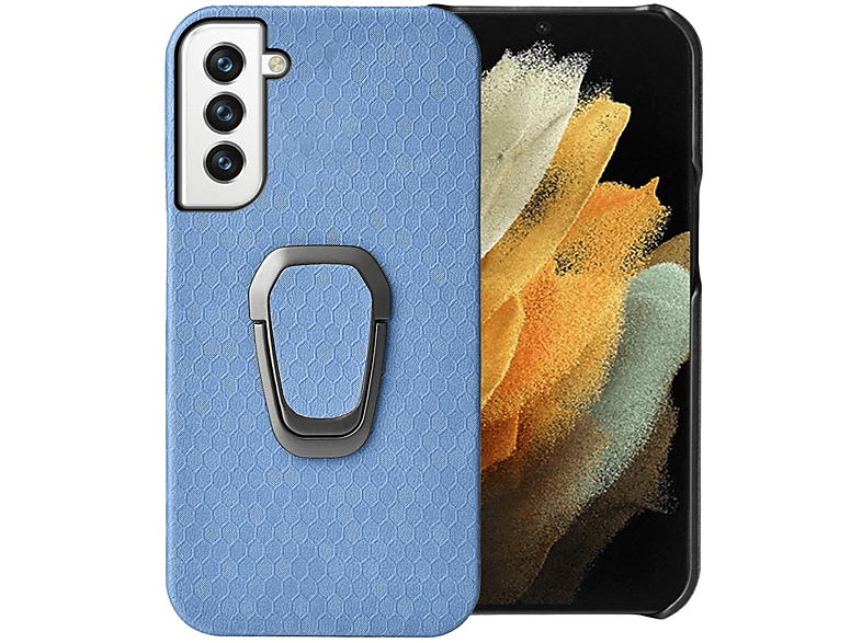 Samsung, Baby 5G, Case, Backcover, S22 Galaxy DESIGN KÖNIG Blau