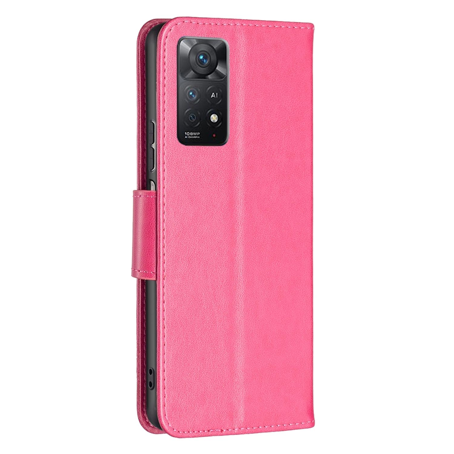 KÖNIG DESIGN Book Case, Pro Bookcover, Note 5G, Note Rosa Rot 11 Xiaomi, / Redmi Pro+ 11