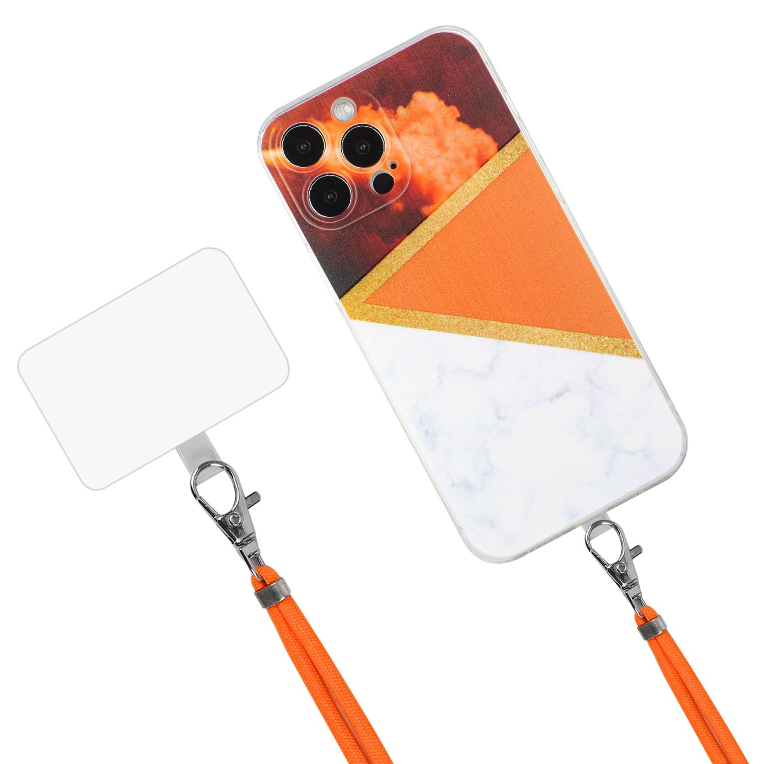 Case, KÖNIG Orange 13 Apple, Pro, DESIGN Umhängetasche, iPhone