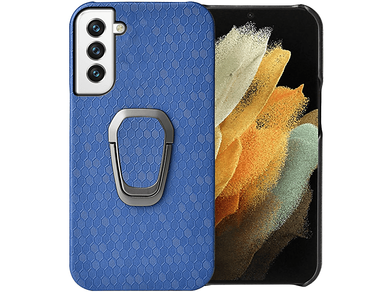 Navy Case, S22 Blau KÖNIG Samsung, Galaxy 5G, Backcover, DESIGN
