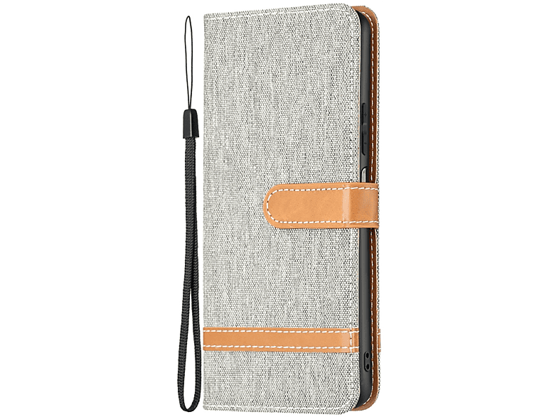 Book Case, Redmi Note 11 Bookcover, / Note 11S Grau Xiaomi, DESIGN KÖNIG Global,