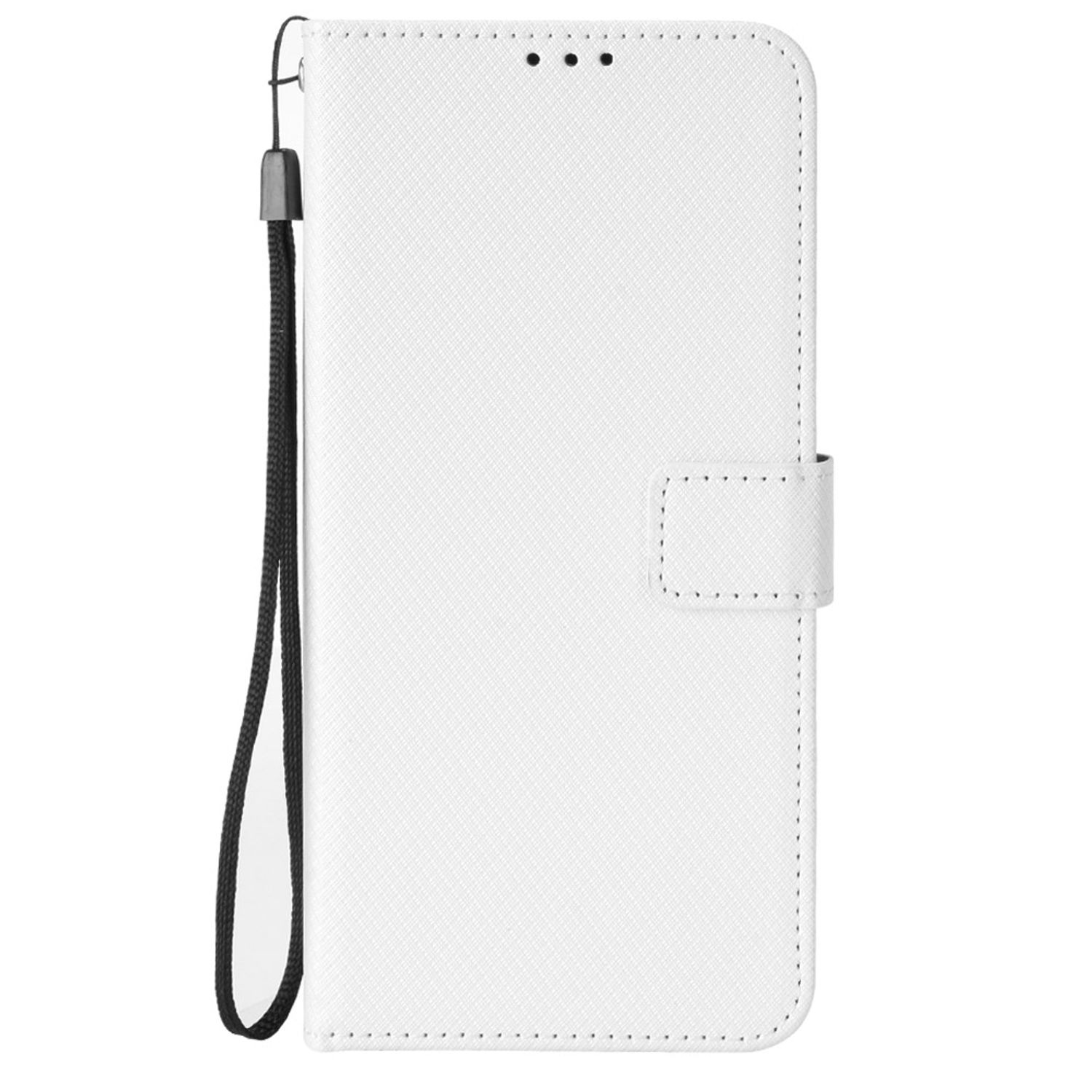Samsung, KÖNIG S22 Book Galaxy Case, 5G, Bookcover, DESIGN Weiß