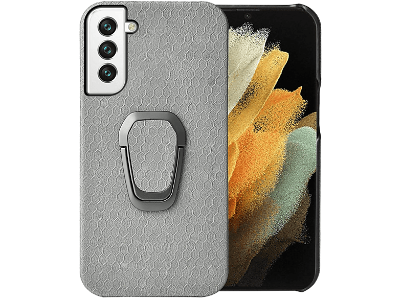Grau Samsung, 5G, Case, DESIGN Galaxy S22 Backcover, KÖNIG
