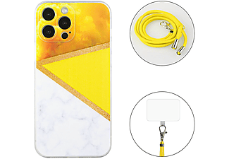 KÖNIG DESIGN Case, Umhängetasche, Apple, iPhone 13 Pro Max, Gelb