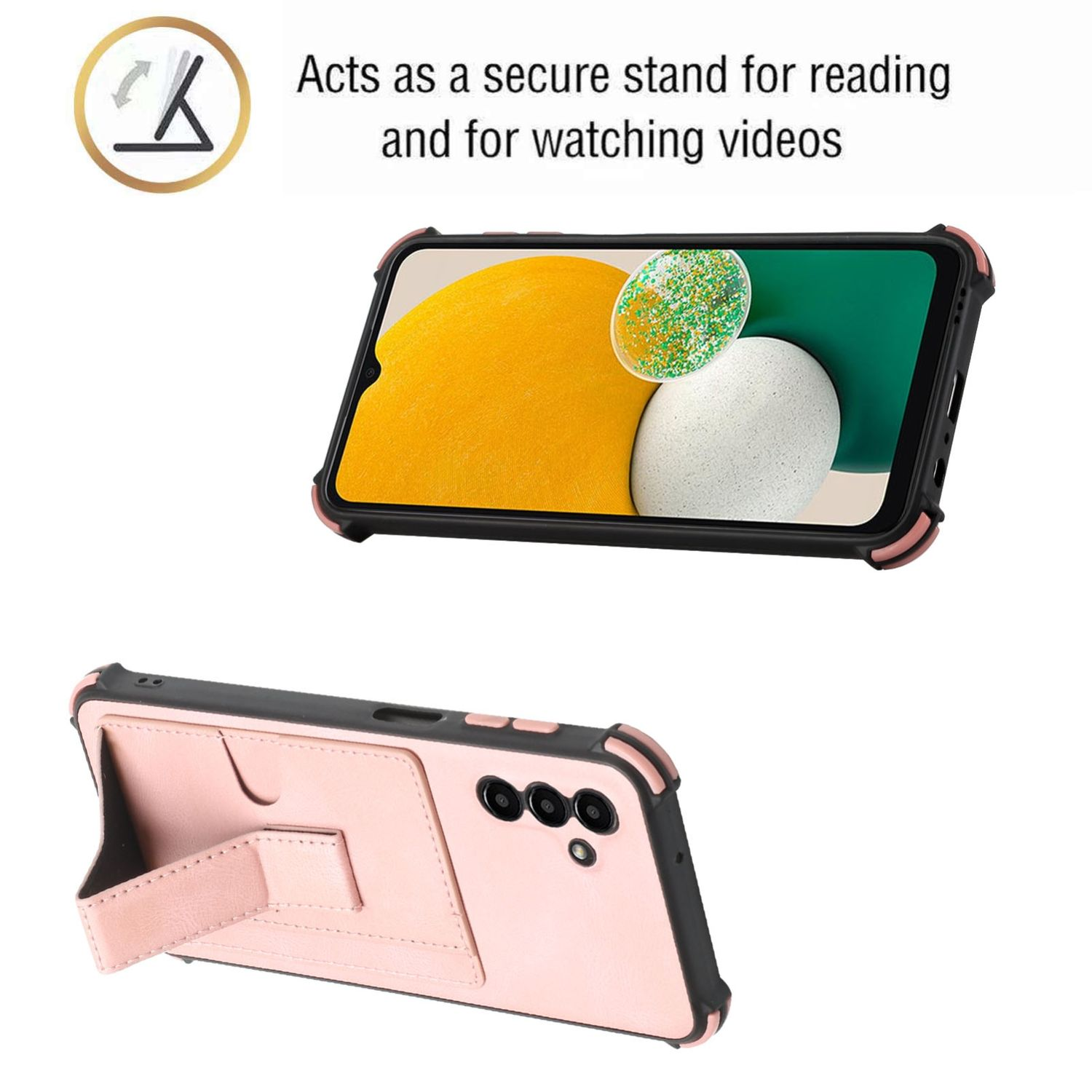 A13 Backcover, KÖNIG DESIGN Case, Samsung, 5G, Galaxy Rosengold