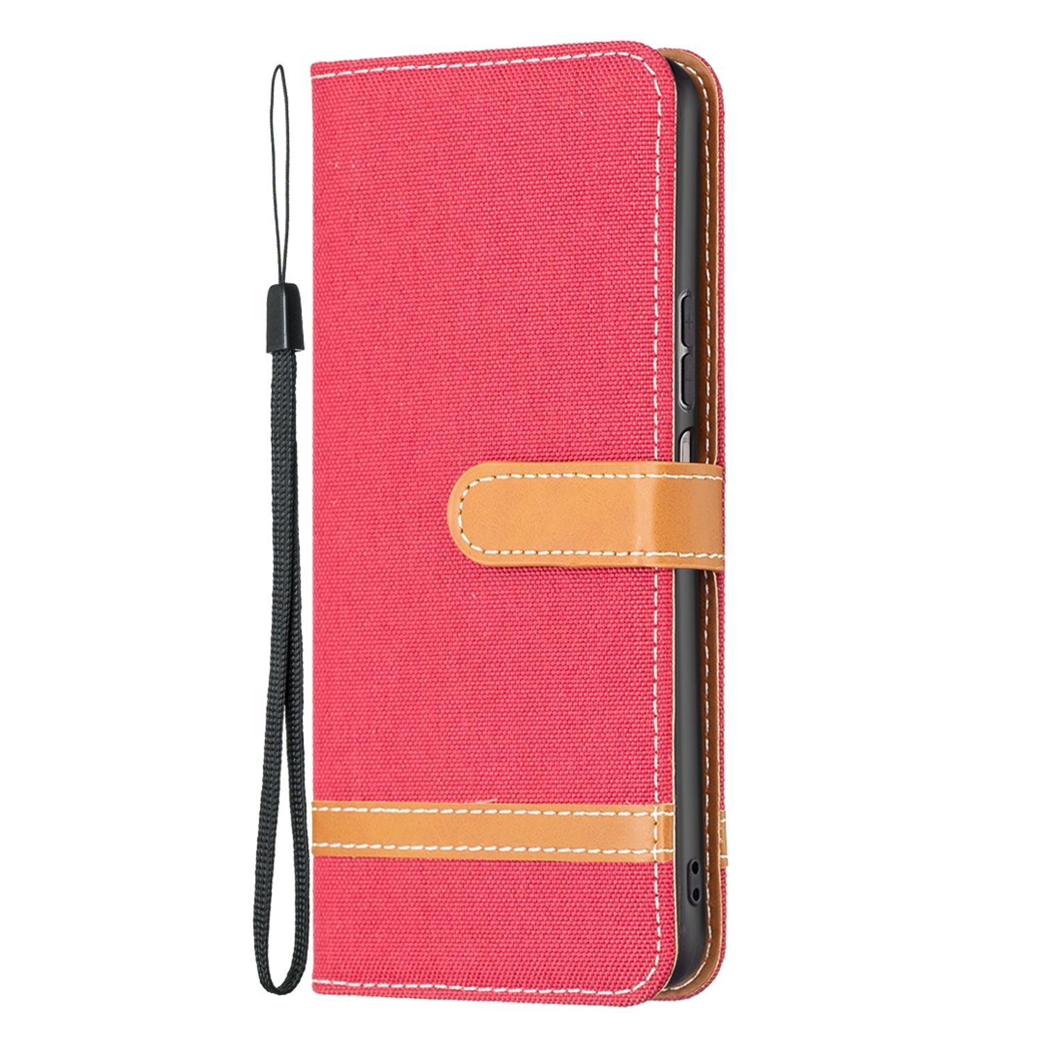 KÖNIG DESIGN Book Case, Note 11 Bookcover, Note 5G, Rot Pro Pro+ Xiaomi, / Redmi 11