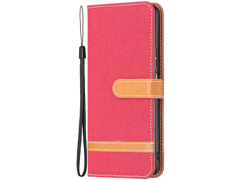 DESIGN / Pro+ Note Case, Redmi Bookcover, Note Book 11 KÖNIG Xiaomi, Pro 11 5G, Rot