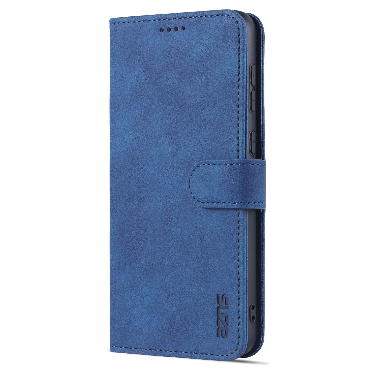 Blau Book Galaxy DESIGN Case, 5G, A53 KÖNIG Samsung, Bookcover,