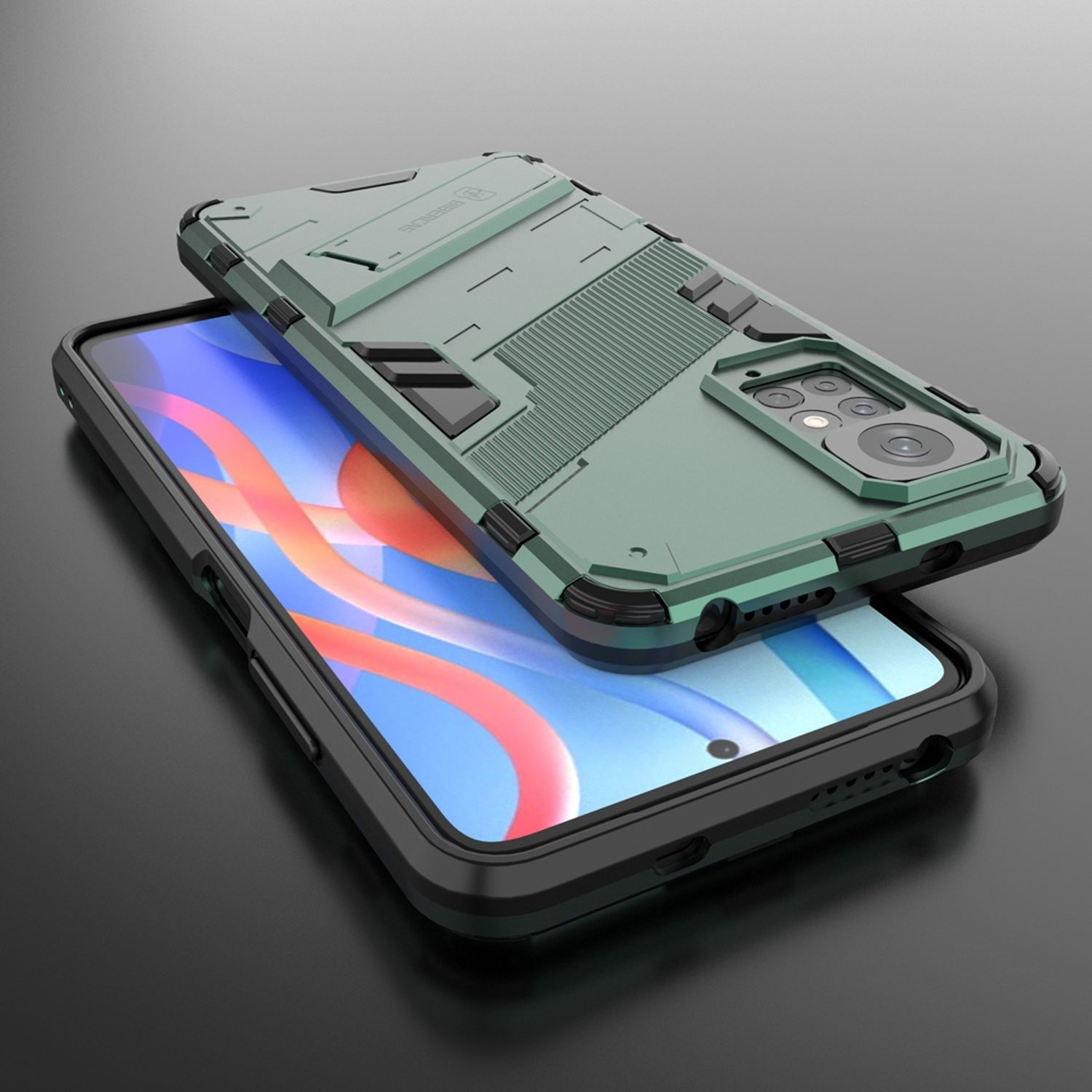 Case, Backcover, Grün 11S Global, 11 Redmi Note Xiaomi, Note DESIGN / KÖNIG